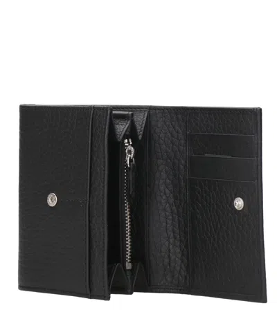 Orciani Logo Wallet In Black
