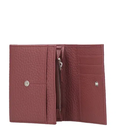 Orciani Wallets Bordeaux In Red