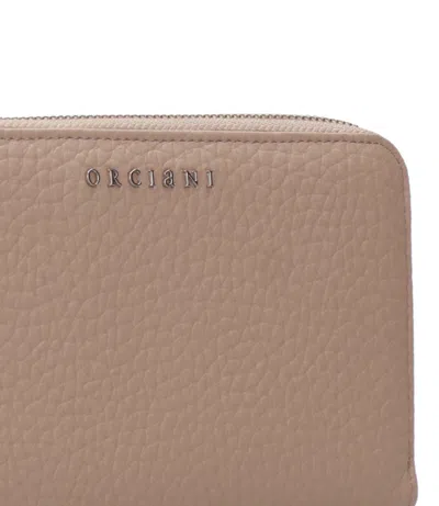 Orciani Wallets Powder In Neutral