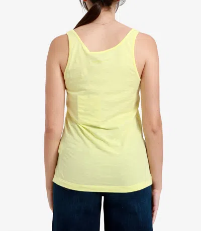 Msgm Top Yellow In Yellow