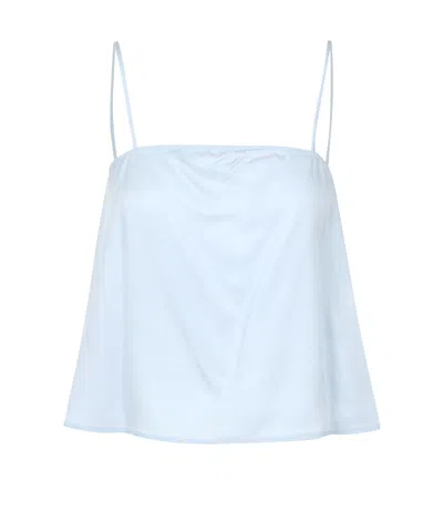 Grifoni Top Light Blue In Blue