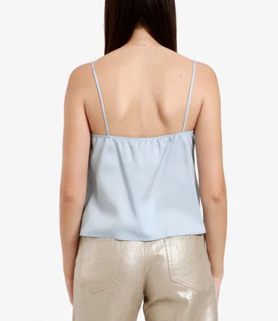 Grifoni Top Light Blue In Blue