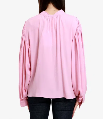 Msgm Shirts Pink In Pink