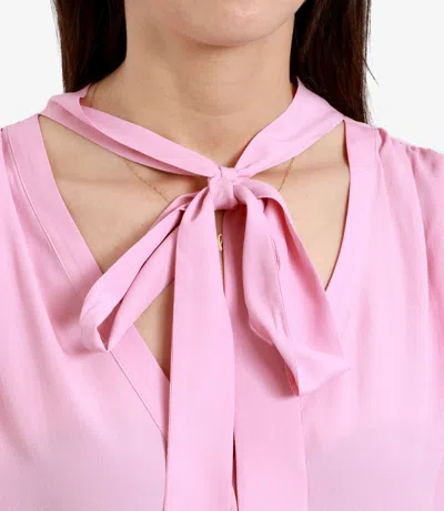 Msgm Shirts Pink In Pink