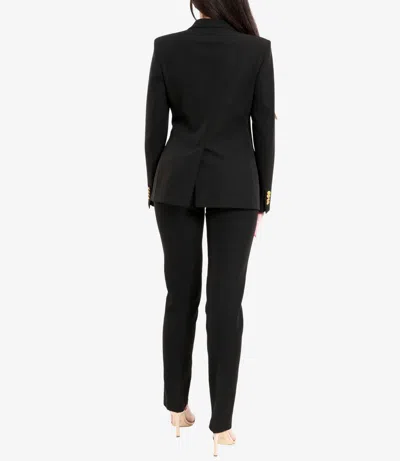 Tagliatore Dresses Black In Black