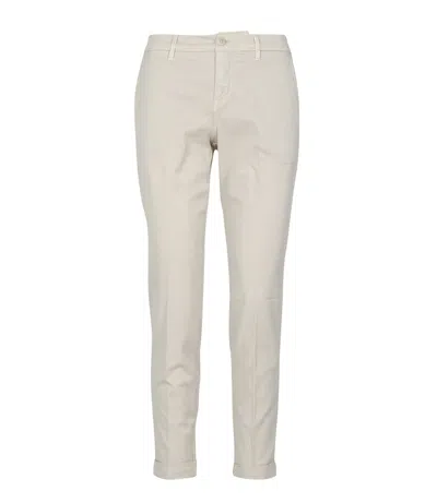 Fay Trousers Grey In Gray