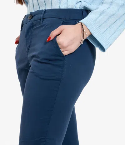 Fay Trousers Blue In Blue