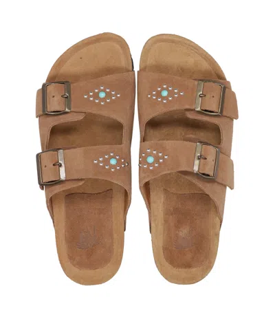 Taji Sandals In Brown