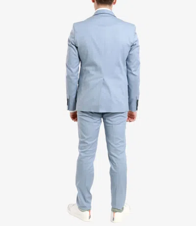 Grifoni Dresses Light Blue In Blue