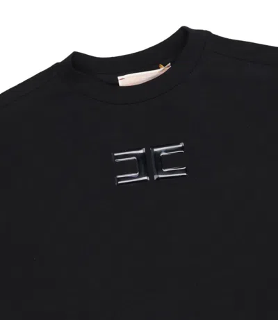 Elisabetta Franchi T Shirts And Polos Black In Black
