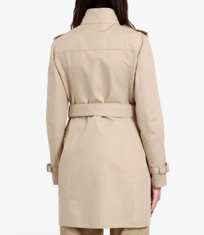Fay Coats Beige In Neutral