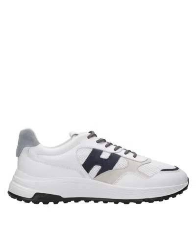 Hogan Hyperlight Laced H Punched Sneakers In Multi