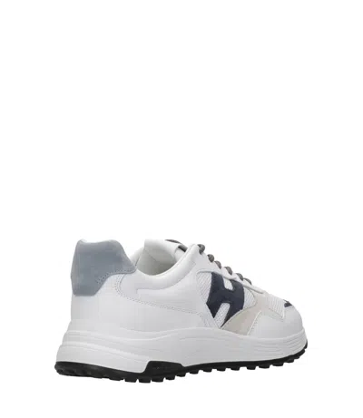 Hogan Hyperlight Laced H Punched Sneakers In Multi