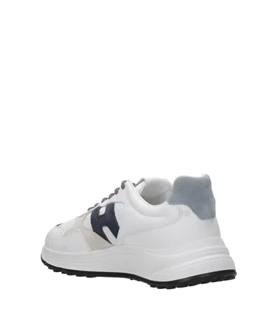 Hogan Hyperlight Laced H Punched Sneakers In Multi