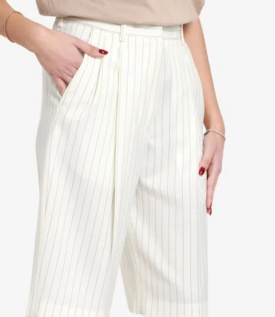 Msgm Shorts White In White