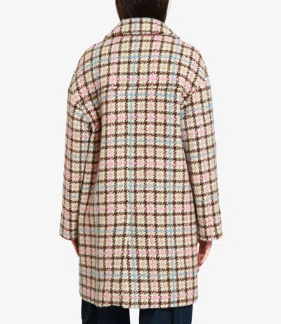 Msgm Houndstooth In Pink