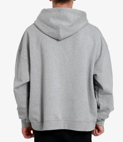 Gcds Gray Cotton Sweatshirt In Gray