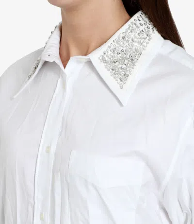N°21 Shirts White In Animal Print