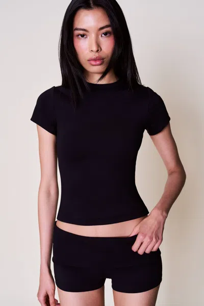 Danielle Guizio Ny Body Tee In Black