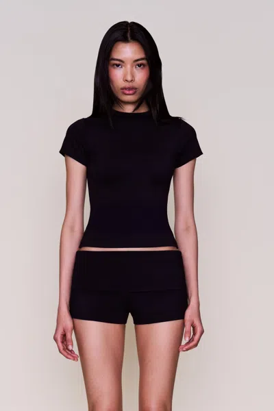 Danielle Guizio Ny Body Tee In Black