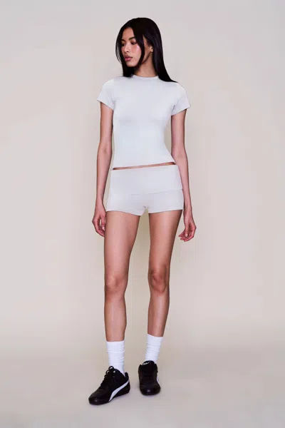 Danielle Guizio Ny Body Tee In White