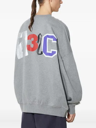 032c Logo-print Long-sleeves Sweatshirt In Multi