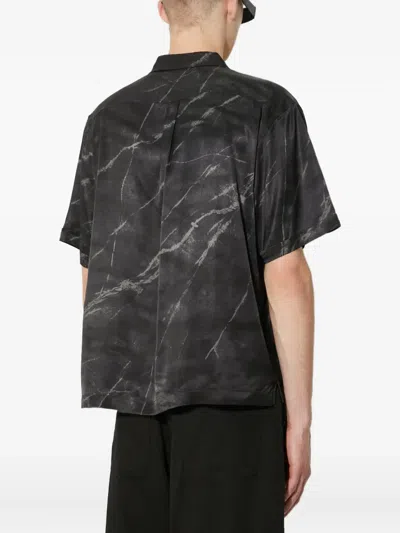 Stampd Marble-print Short-sleeve Shirt In Multi