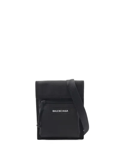 Pre-owned Balenciaga 2023 Nylon Pouch Bag In Black