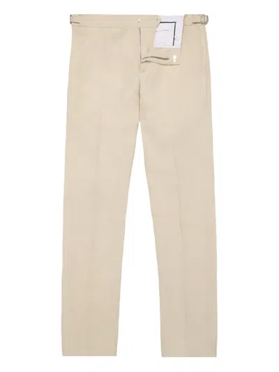 Orlebar Brown Griffon Tailored Trousers In Neutral