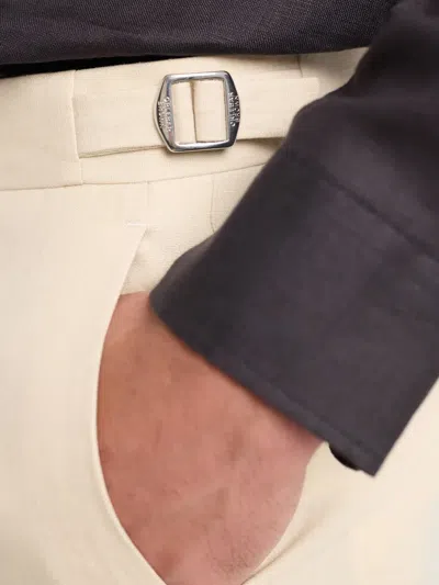 Orlebar Brown Griffon Tailored Trousers In Neutral