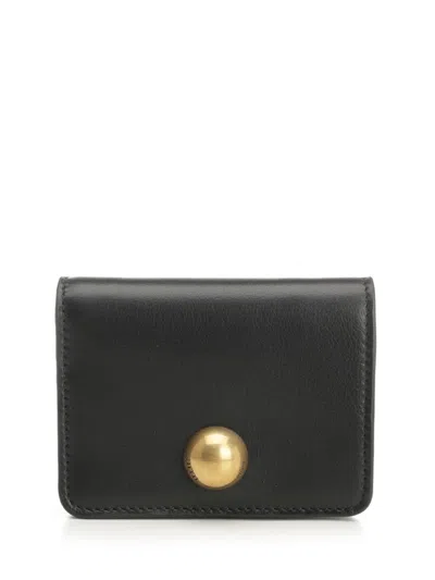 Ami Alexandre Mattiussi -sl713 Cuir Liss Wallets Black