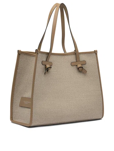 Gianni Chiarini Double Handle Shoulder Bags In Neutral