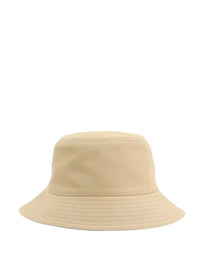 Burberry Beige Polyester Blend Bucket Hat