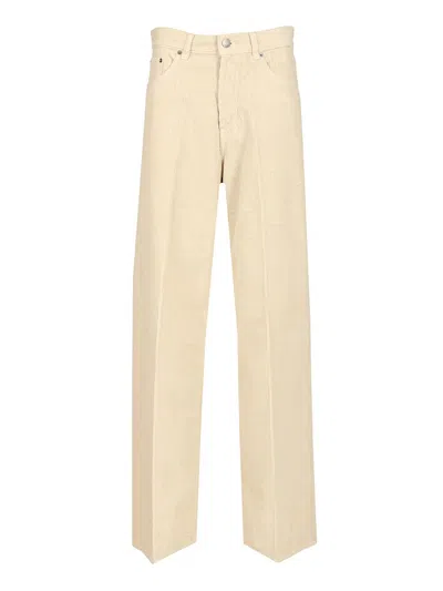 Haikure Bethany Velvet Vic Jeans White In Nude