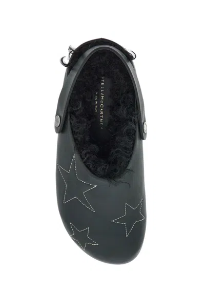 Stella Mccartney Black Alter Mat Elyse Slippers