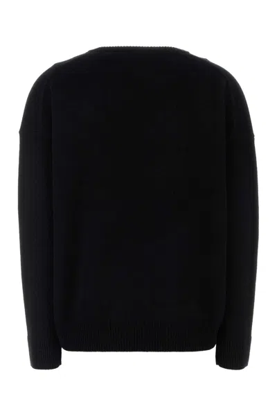 Co Cashmere Jumper In Black