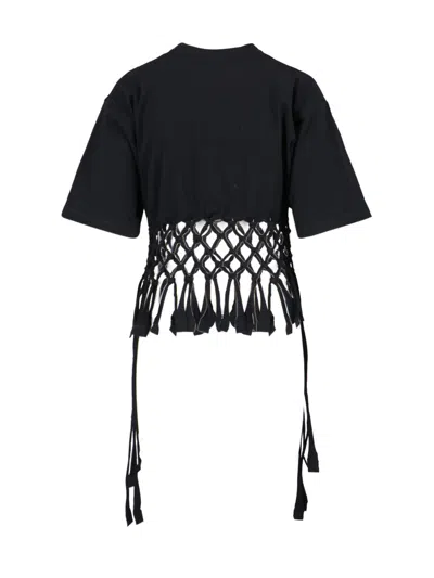 Isabel Marant Texana Cotton T-shirt In Black