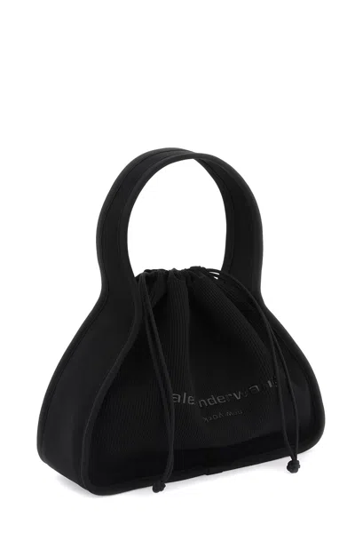 Alexander Wang Black Fabric Large Ryan Handbag