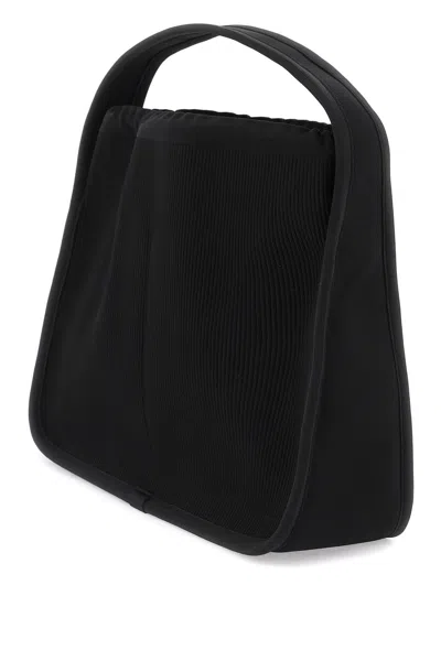 Alexander Wang Black Fabric Large Ryan Handbag