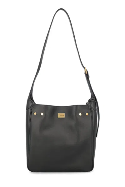 Balenciaga Black Leather Small Bel Air Shoulder Bag