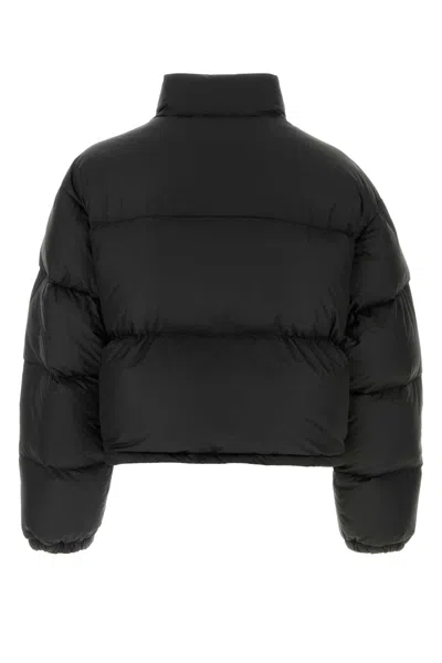 Vtmnts Short Jacket Down Elasticated Cuffs In Black
