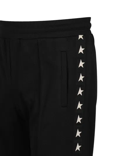 Golden Goose Black Polyester Doro Joggers In Black