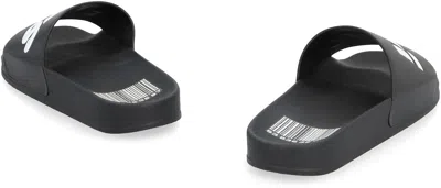 Vtmnts Black Rubber Slippers