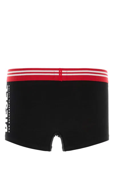 Diesel Elastic Waist Boxer In Black