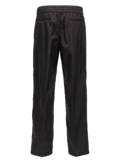 Valentino Black Toile Iconographe Chino Pant In Black