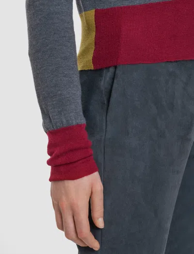 Joseph Overlay Cashair Cardigan In Gray