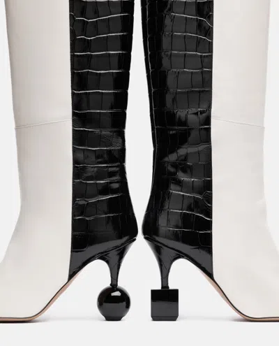 Jacquemus Kiss Block Heel Knee Boots