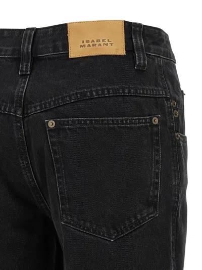 Isabel Marant Brinley Carabiner-fastening Jeans In Multi