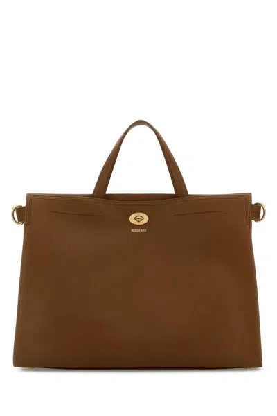 Burberry Caramel Leather Medium Cotswolds Handbag