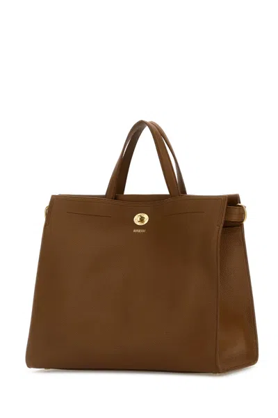 Burberry Caramel Leather Medium Cotswolds Handbag